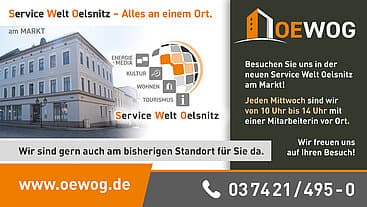 Neueröffnung Kundenbüro in der Servicewelt Oelsnitz