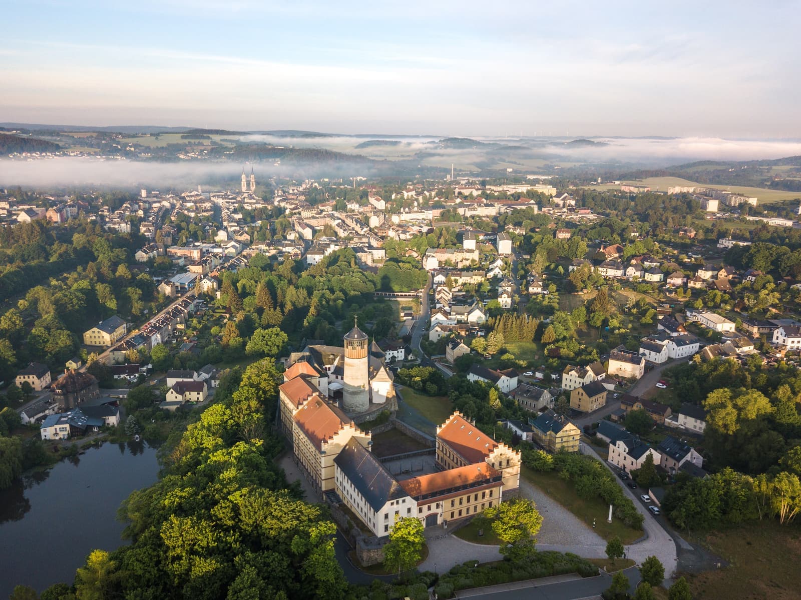 Büro der OEWOG in Oelsnitz